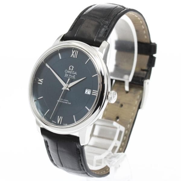 OMEGA DE VILLE PRESTIGE 424.13.40.20.03.001 40mm SS Navy #C17373