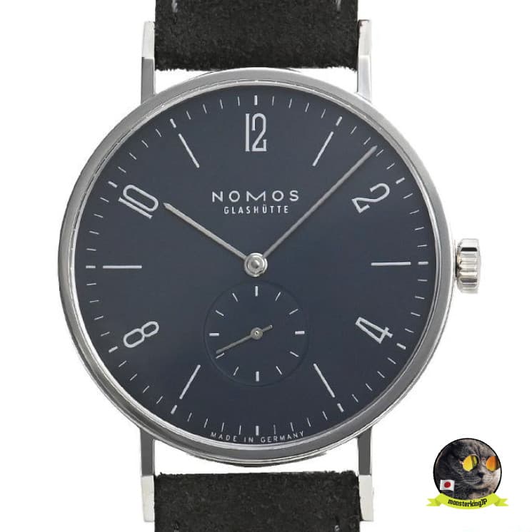 NOMOS Glashütte Tangente 38 Midnight Blue Manual 166  TN1A1BL138 New