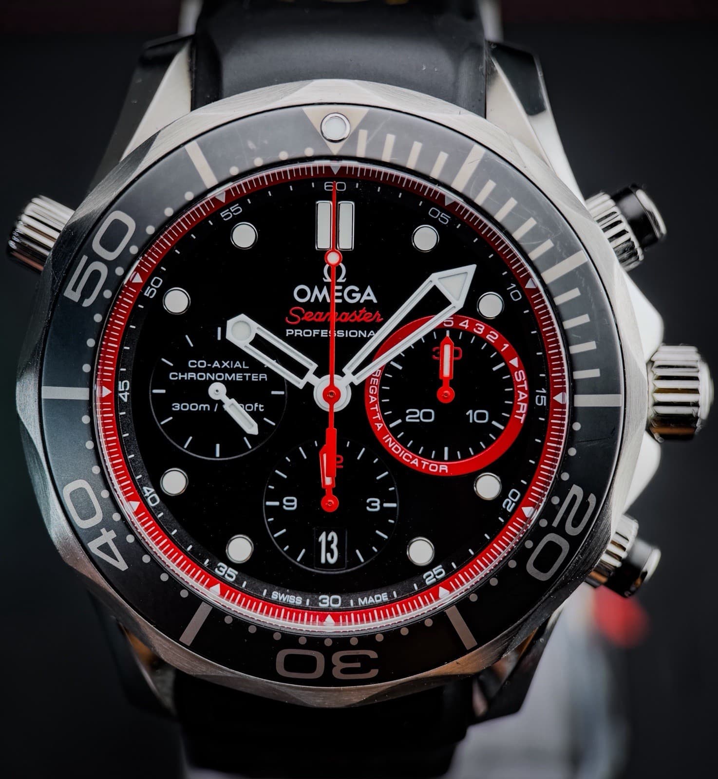 Omega Seamaster Diver 300M Chronograph ETNZ America’s Cup LE 212.32.44.50.01.001