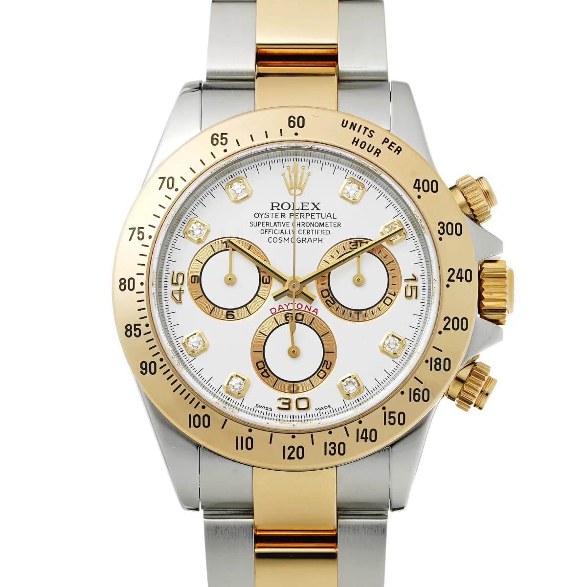 Rolex Cosmograph Daytona 116523G 40mm White #WW6116