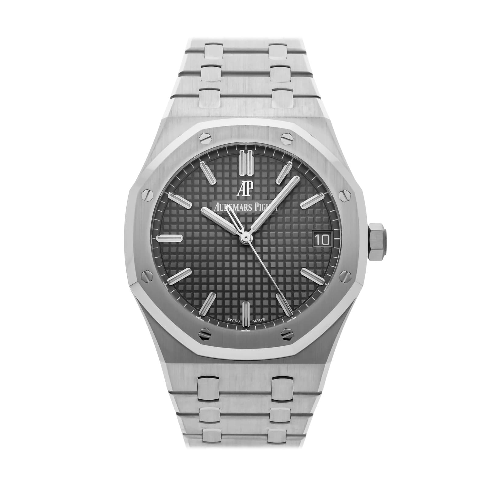 Audemars Piguet Royal Oak Steel Auto 41mm Gray Bracelet 15500ST.OO.1220ST.02