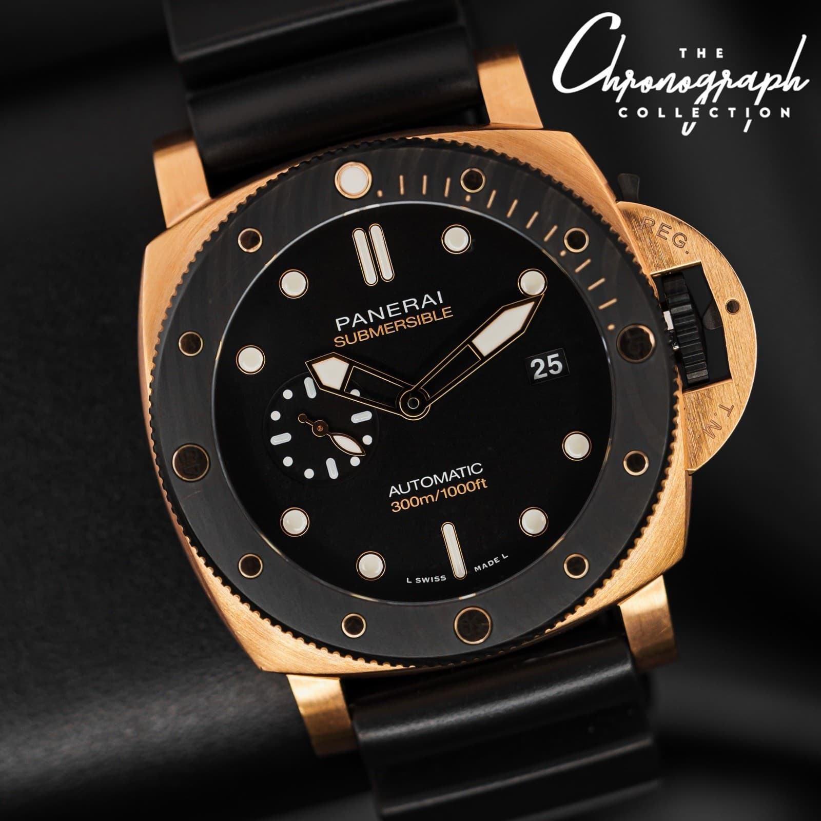 Panerai Luminor Submersible PAM02070 — Full Set + B&P Excellent Condition