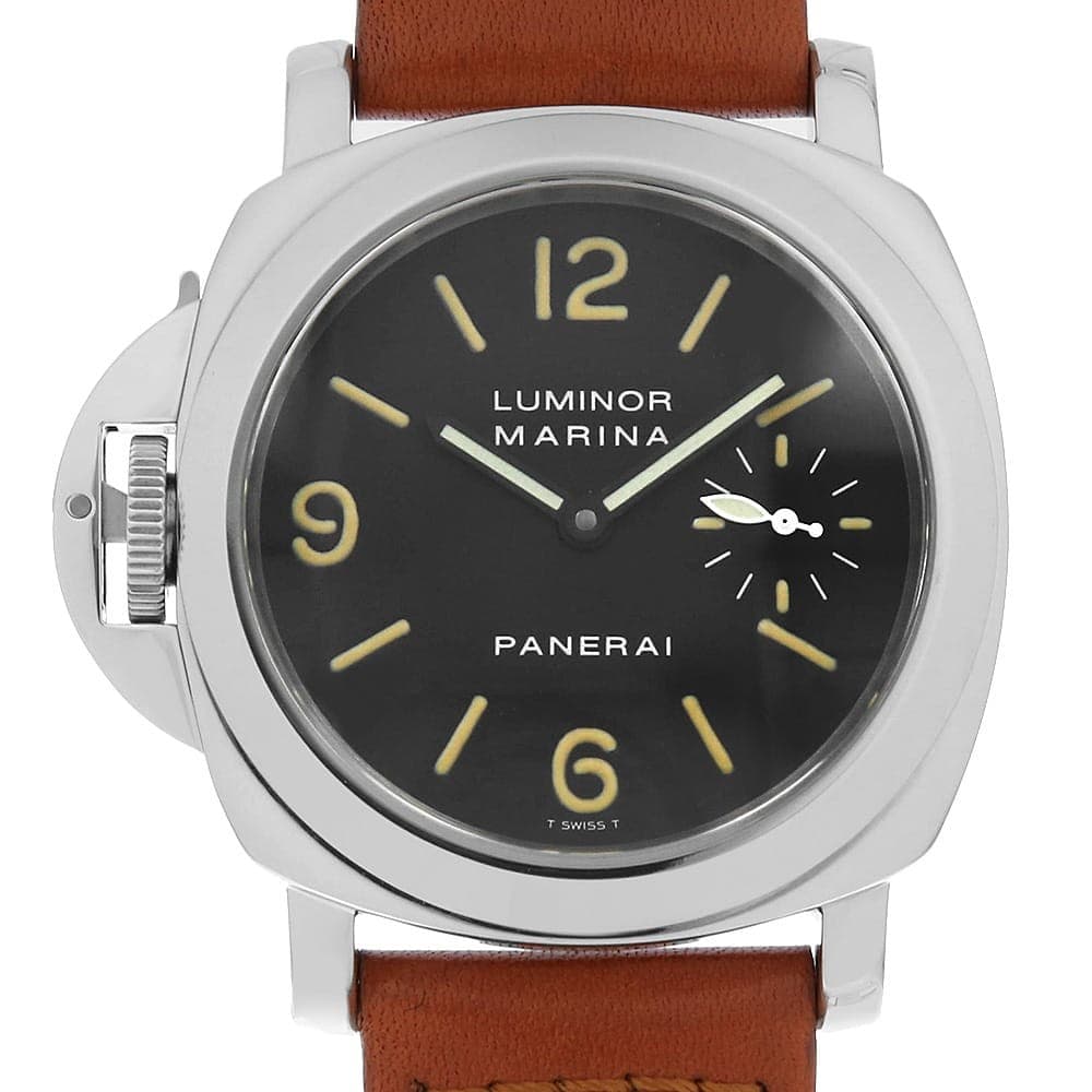 PANERAI Luminor Marina Left Hand PAM00022 B number tritium second hand mens