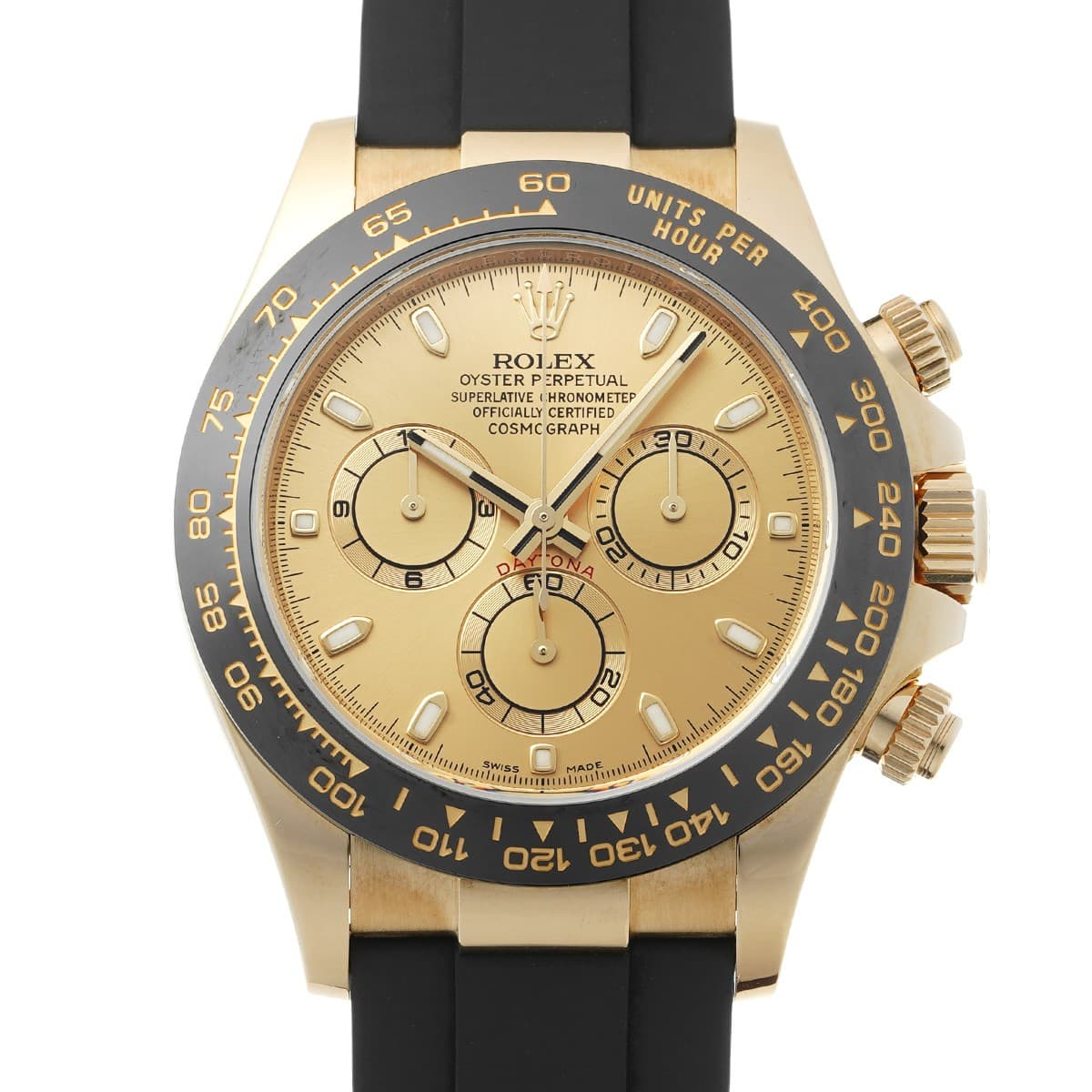 ROLEX Cosmograph Daytona 116518LN Champagne WATCH 721882