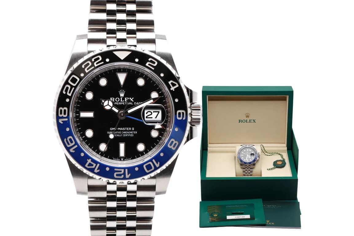 Rolex GMT Master II 126710BLNR "Batgirl" Stainless Steel 40mm Watch (B&P 2025)