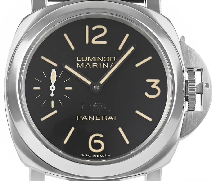 Panerai PAM00415 Manual Hand-Winding Watch 44mm Power Reserve Men's