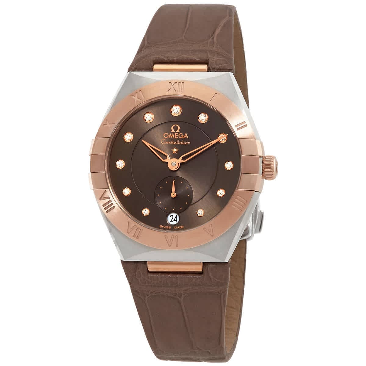 Omega Constellation Automatic Chronometer Diamond Ladies Watch 131.23.34.2063001