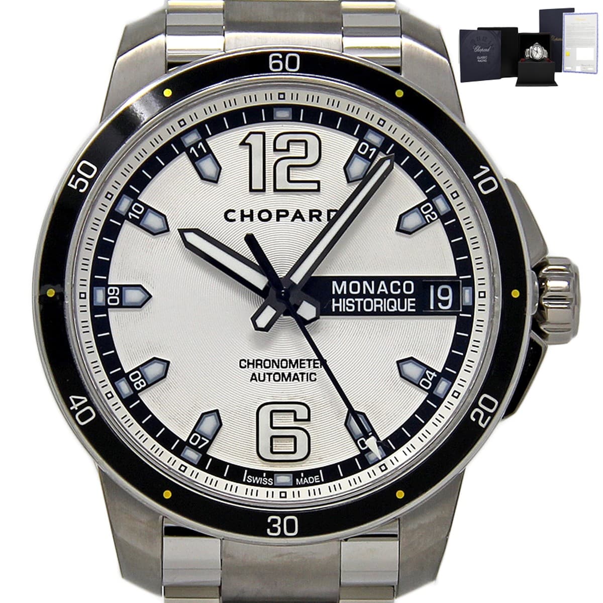 Chopard NEW Grand Prix De Monaco Historique 44mm Titanium Box/Papers/WTY #CP2
