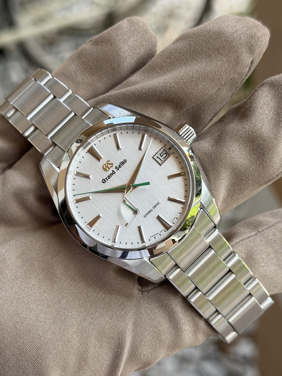 Grand Seiko Heritage Collection Spring Drive "Soko" Steel Mens Watch SBGA427