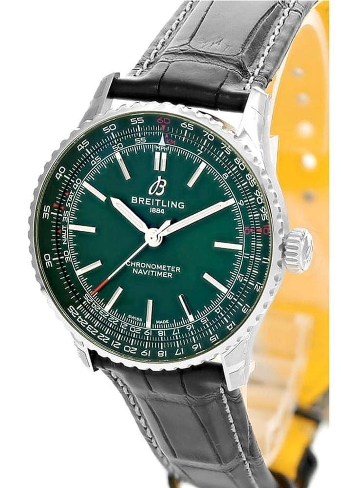 Breitling Navitimer Automatic 41mm Green Dial Men's Watch A17329371L1P1