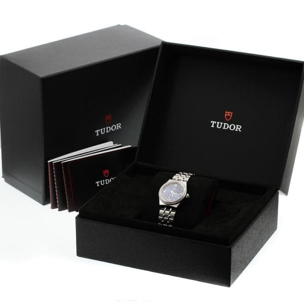 Tudor Royal 28320 28mm SS Blue Dial Automatic Date Watch #C5823