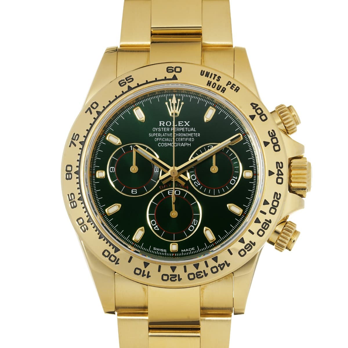 ROLEX Cosmograph Daytona 116508 green WATCH 754599