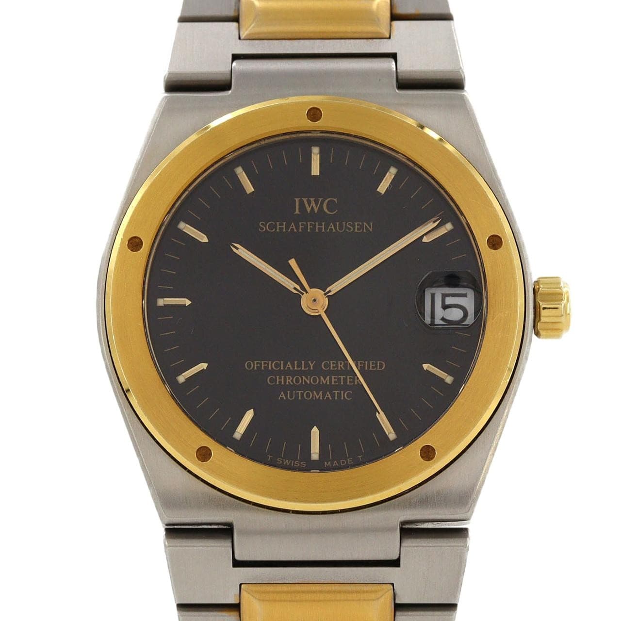 Authentic [Unserviced - Value Price] IWC Ingenieur Combination IW3521 SSxYG ...