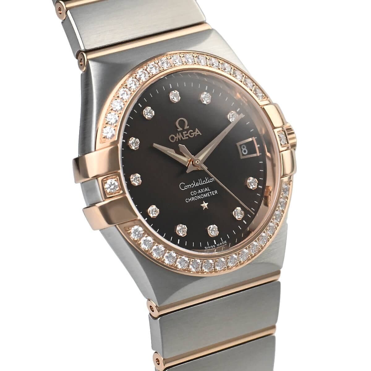 Omega Constellation Co-Axial Chronometer 123.25.35.20.63.001 woman