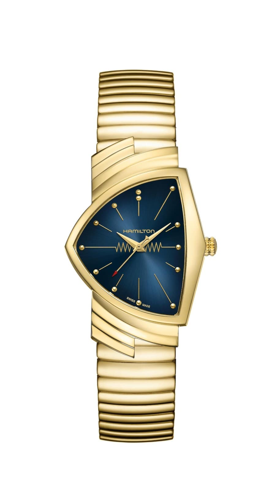 New Hamilton H24301141 Unisex Watch Quartz 32mm x 50mm Analog Blue Dial Japan