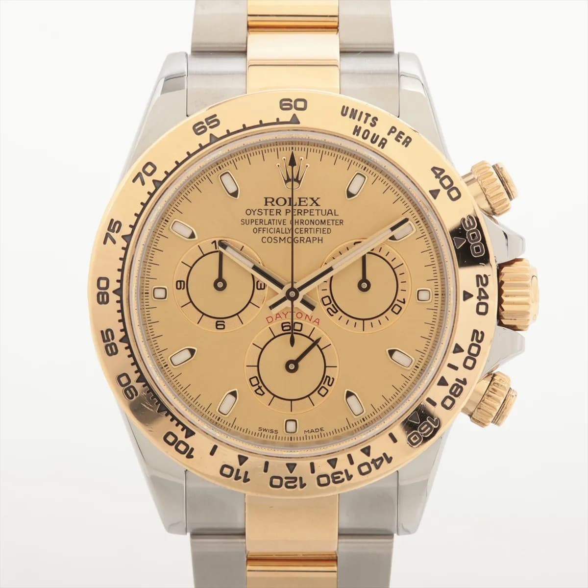 Rolex Cosmograph Daytona 116503 SS×YG SS×YG AT Champagne-Face