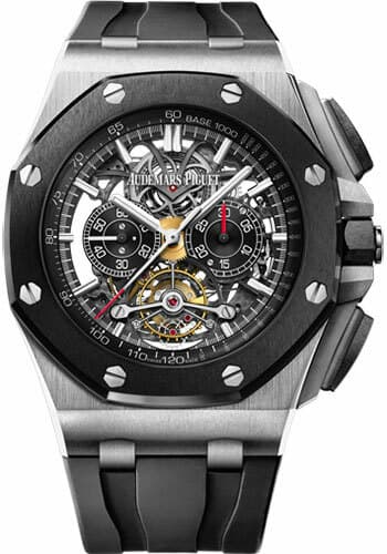 Audemars Piguet Offshore Tourbillon Chronograph Openworked 26348IO.OO.A002CA.01