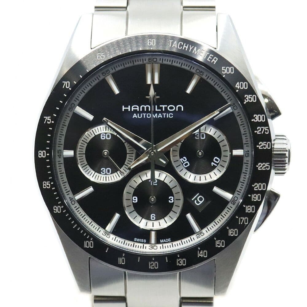 HAMILTON Jazzmaster Performer H36606130 Black Automatic Chronograph