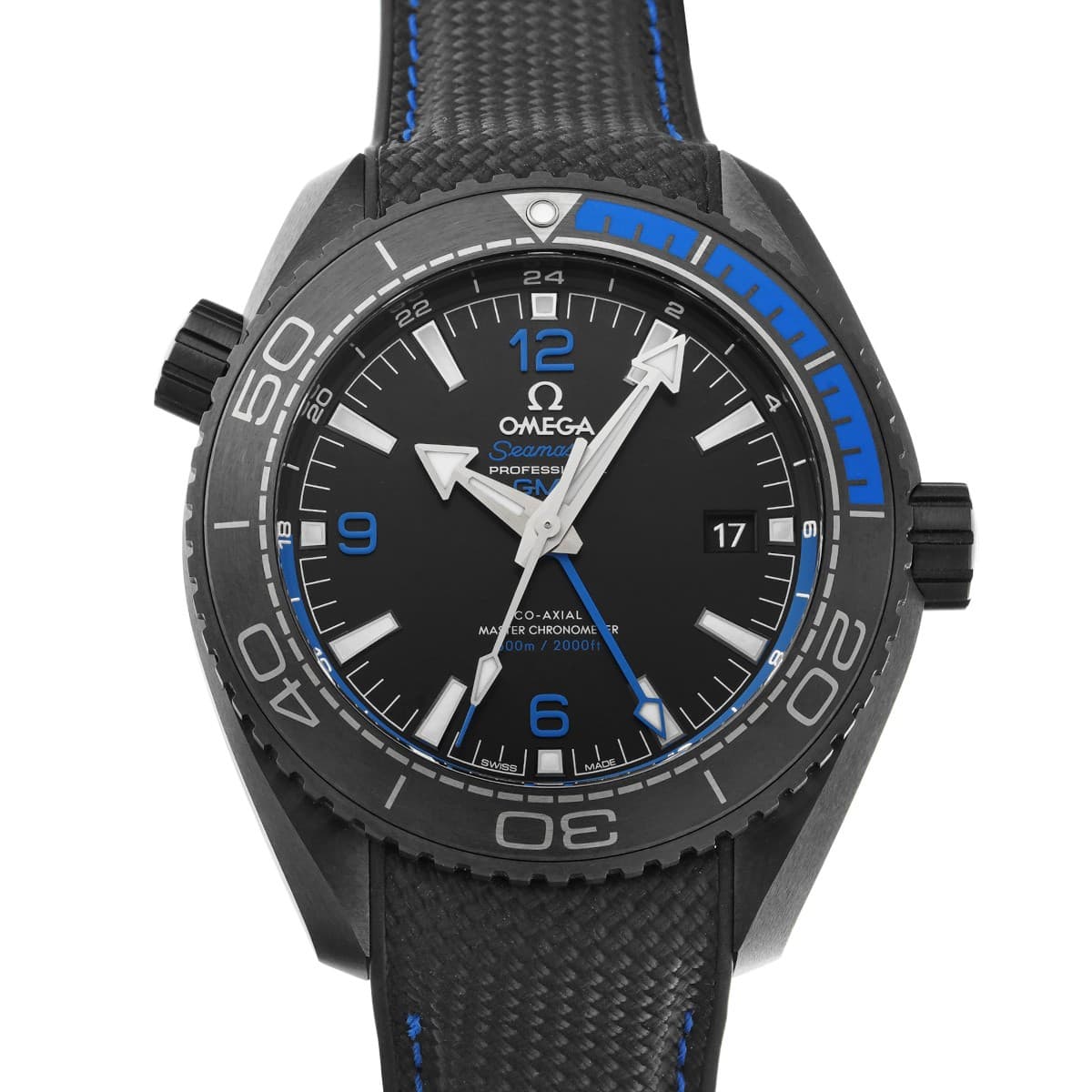 OMEGA Seamaster Planet Ocean Master Chronometer GMT 215.92.46.22.01.00﻿2 b...