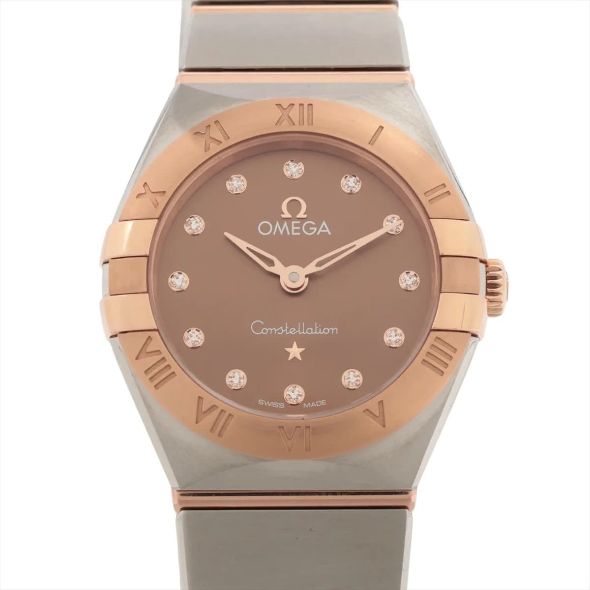 Omega Constellation Manhattan 131.20.25.60.63.001 SS x sedona gold SS x sedona g