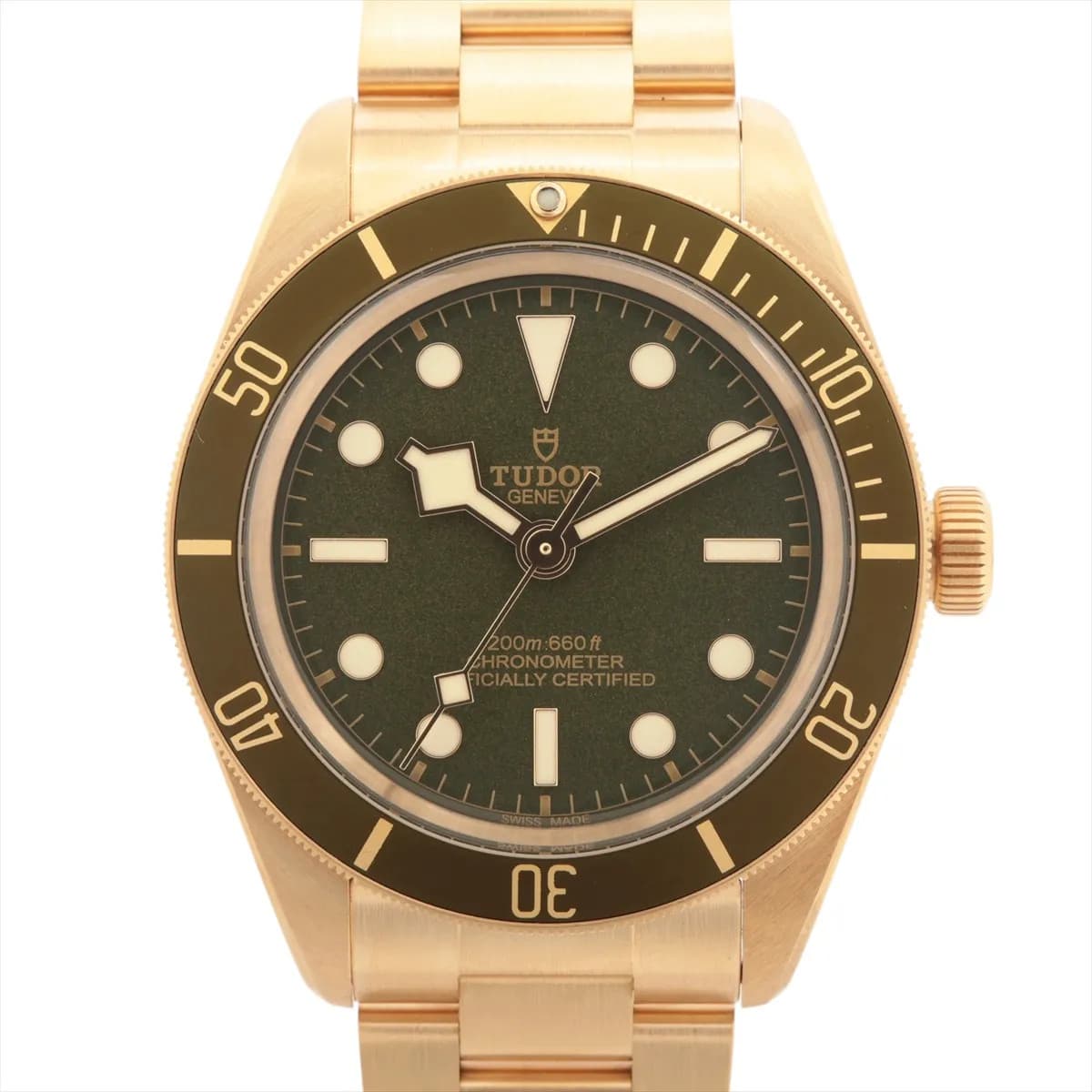 Tudor Black bay Fifty Eight 79018V YG YG AT Green-Face