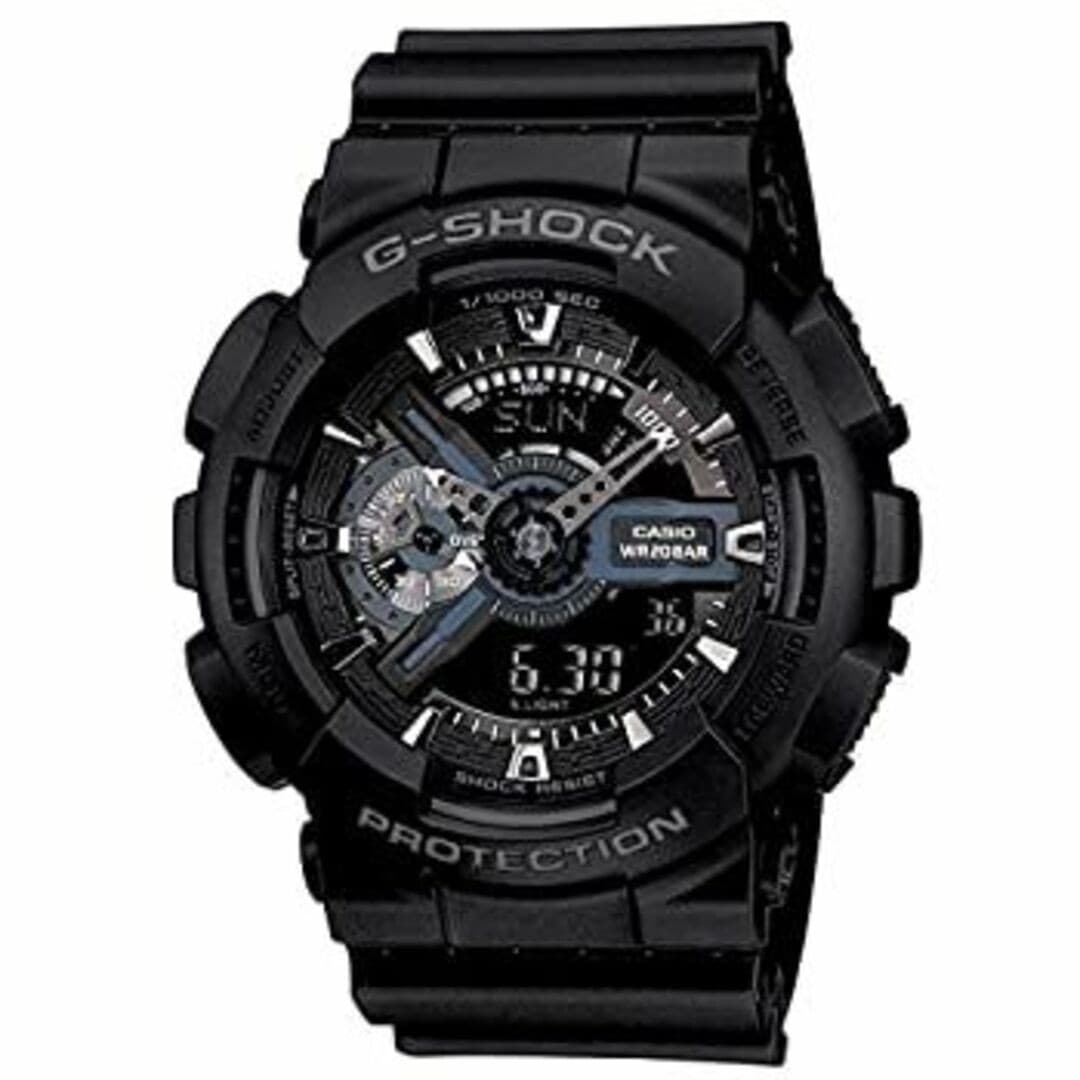 CASIO G SHOCK CASIO Wristwatch Ana Digi Black GA110 1B Imported