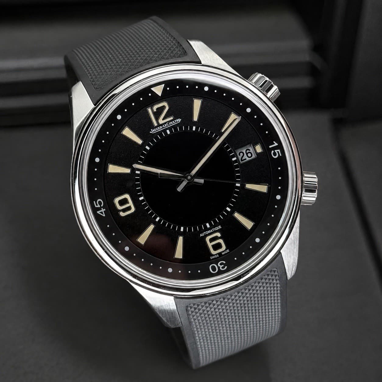 Jaeger-LeCoultre Polaris Men's Black Watch - Q9068670