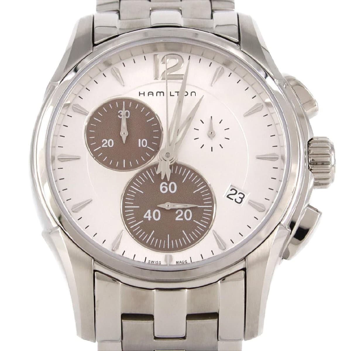 Brand new Hamilton Jazzmaster Chrono Quartz H32612151 SS Quartz