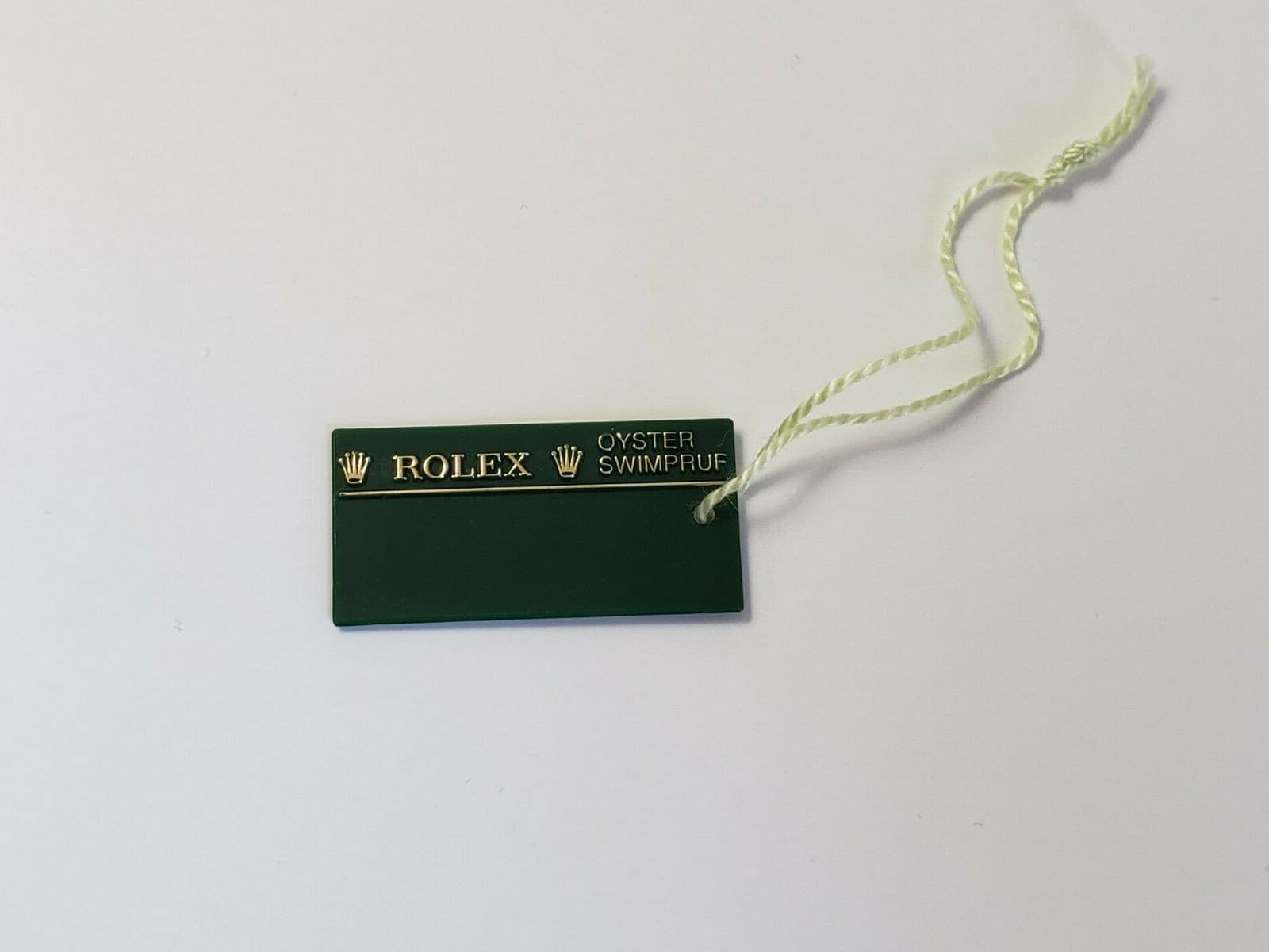 ROLEX GMT MASTER II GREEN OYSTER SWIMPRUF HANGTAG 16710LN