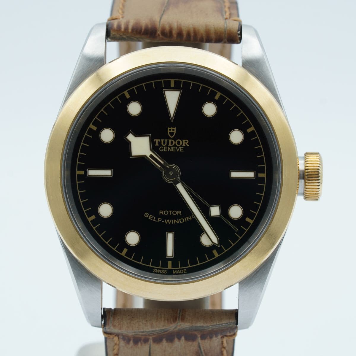 Tudor Black Bay 41 Automatic Men's Watch 79543 41Mm Steel/Gold Condition Papers