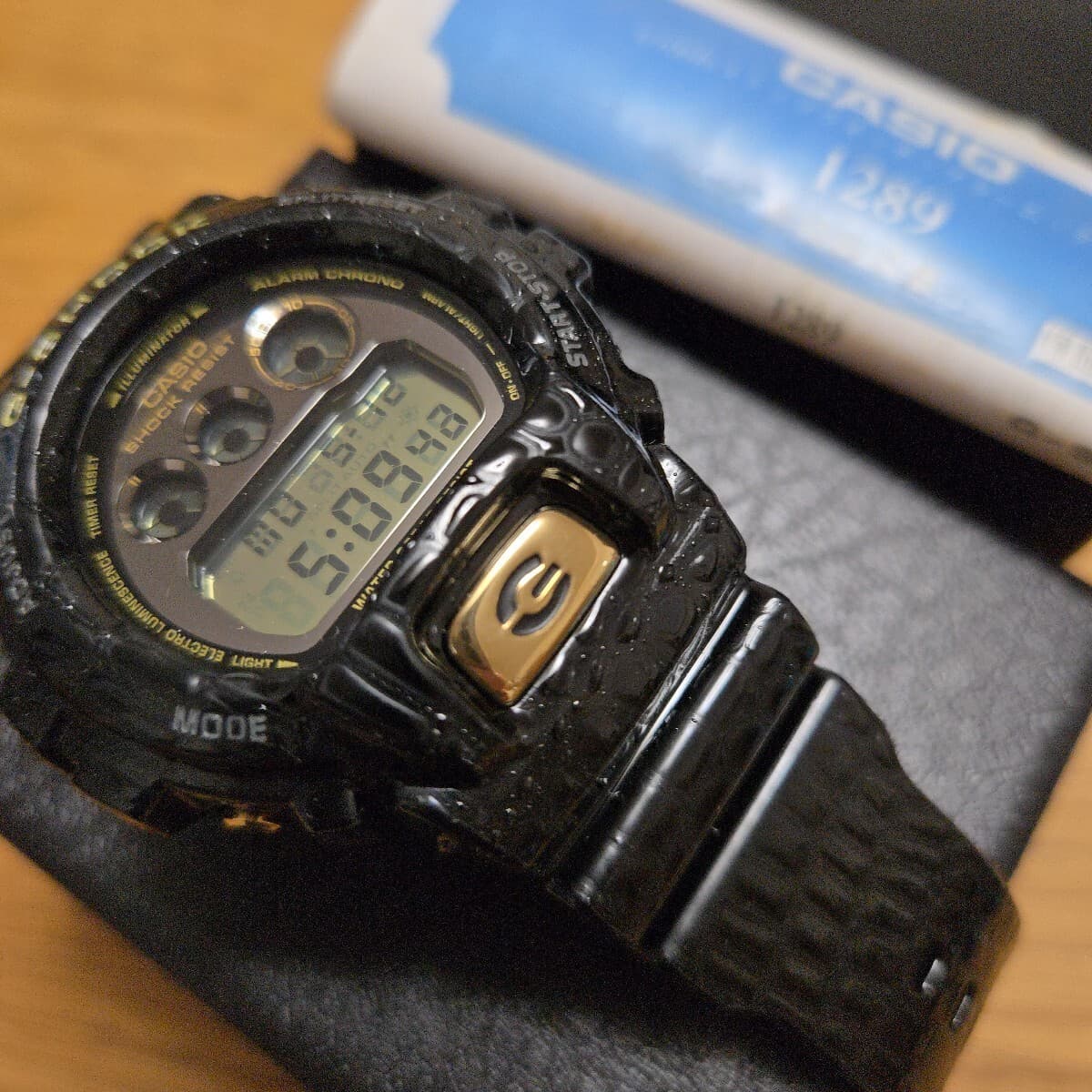 CASIO G-SHOCK DW-6900CR-1JR Men's Wrist Watch Digital Black Unused item with Box