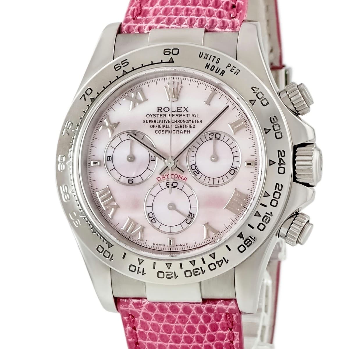 Rolex Cosmograph Daytona Chronograph Tachymeter Date 116519 Pink TO332682