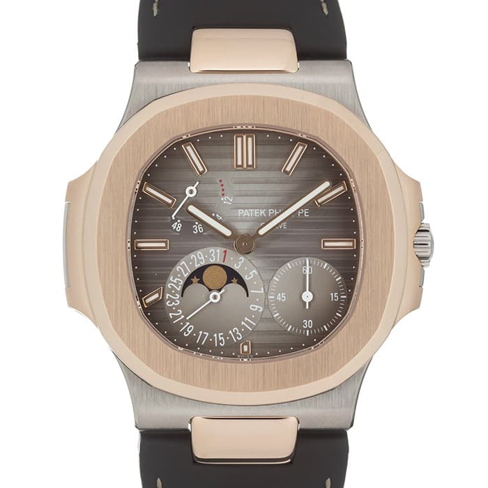 PATEK PHILIPPE Nautilus Petit Complication Power Reserve & Moon 5712GR-001