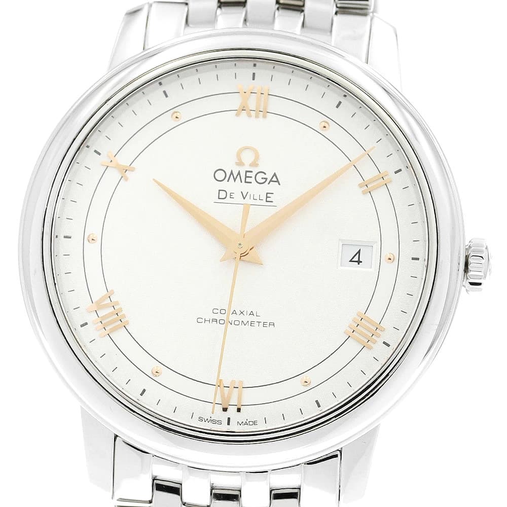 Omega De Ville Prestige Date Automatic Men's Watch from Japan