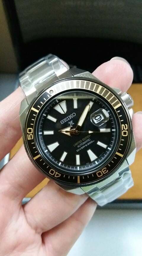 # SEIKO PROSPEX ZIMBE NO.6 SAMURAI MEN WATCH SRPC43K (NEW, 1500 LIMITED, RARE)