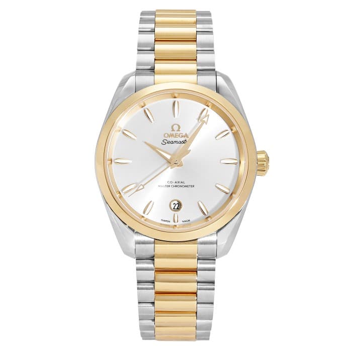 Omega Seamaster 220.20.38.20.02.002 18K Yellow Gold Stainless Steel #YKW503