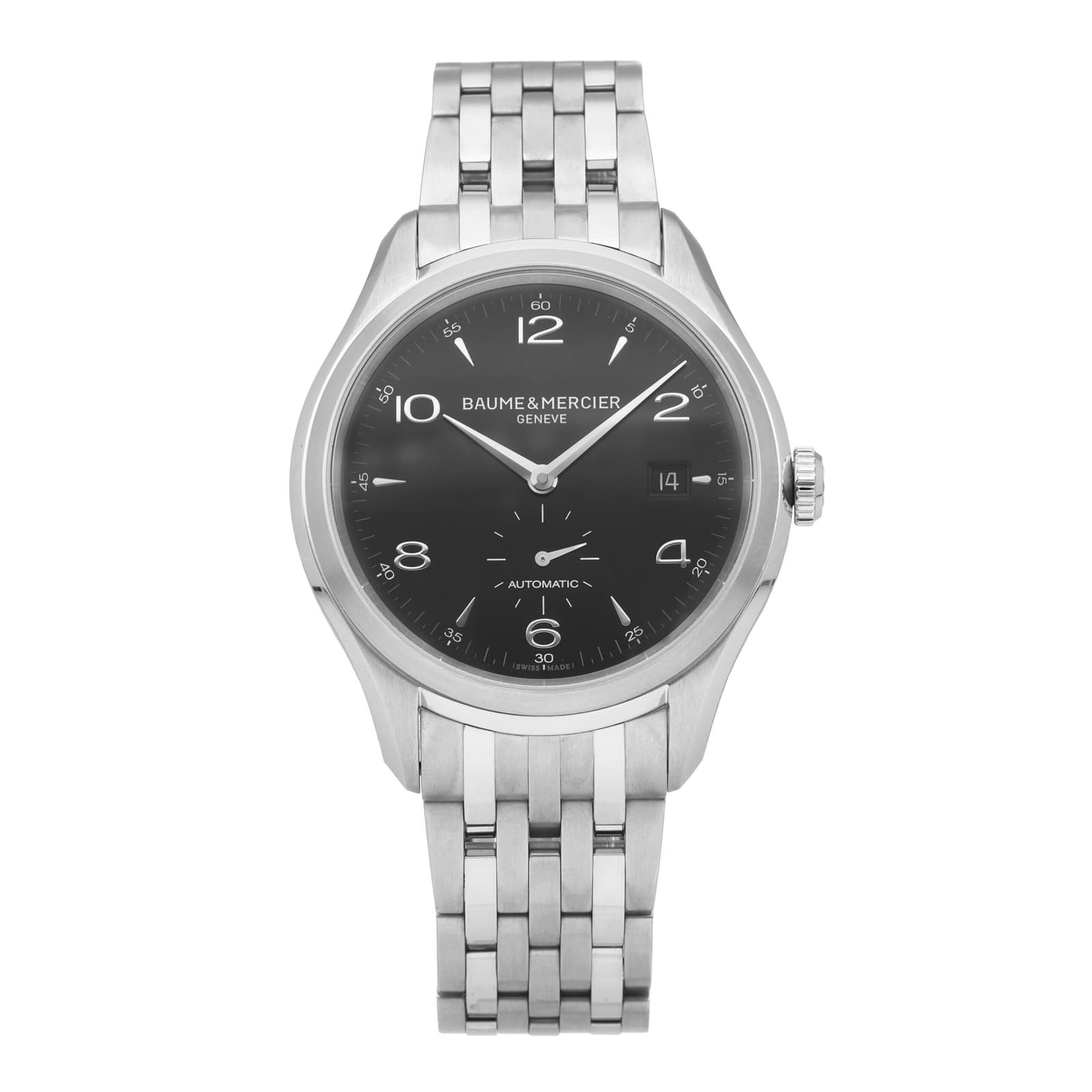 Baume & Mercier Clifton Black Dial 41mm Automatic Men's Watch M0A10100