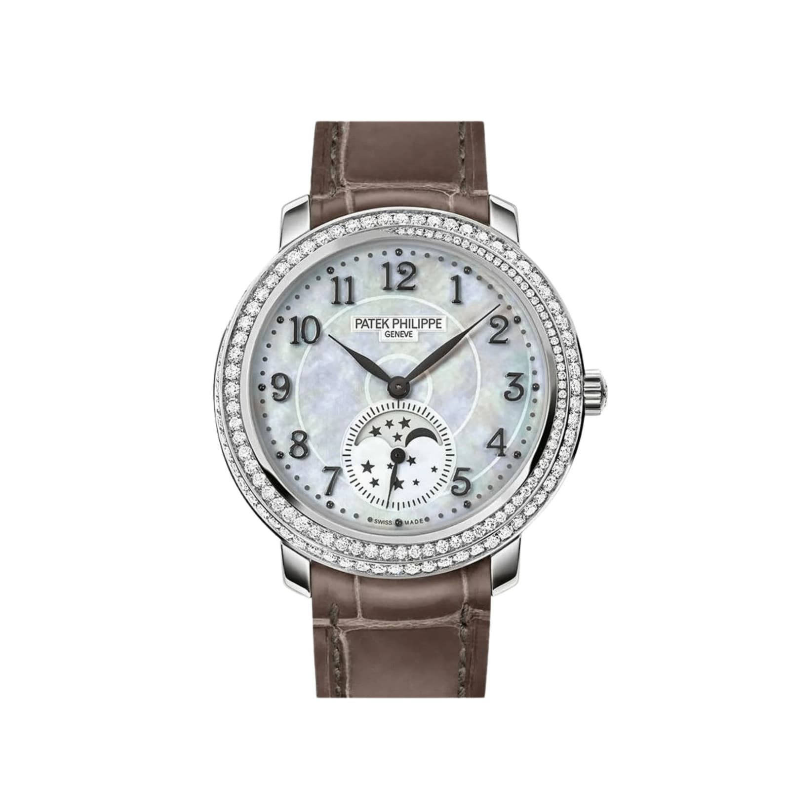 Patek Philippe Complications 4968G-010 'Ladies' Moon Phases White Gold Mother