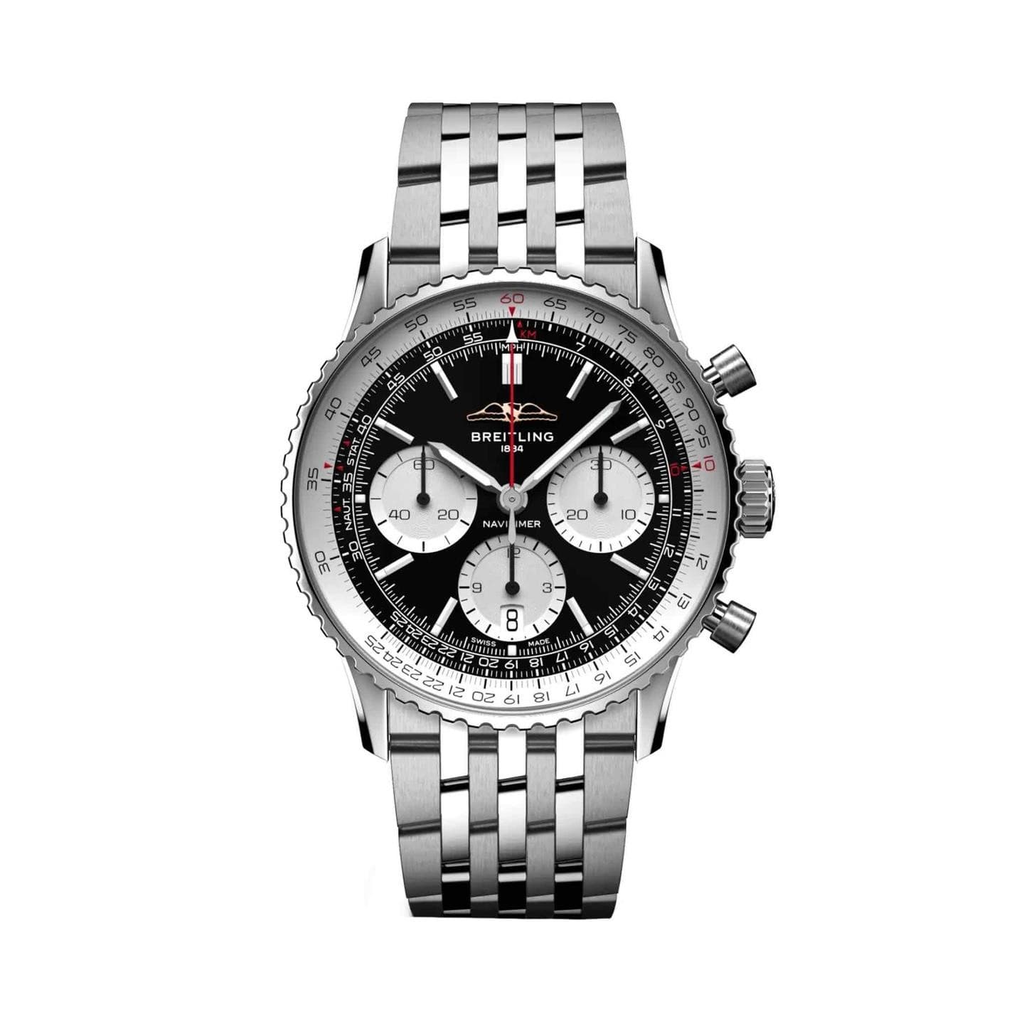 Breitling Navitimer B01 Chronograph Automatic 41mm Steel Men Watch AB0139211B1A1