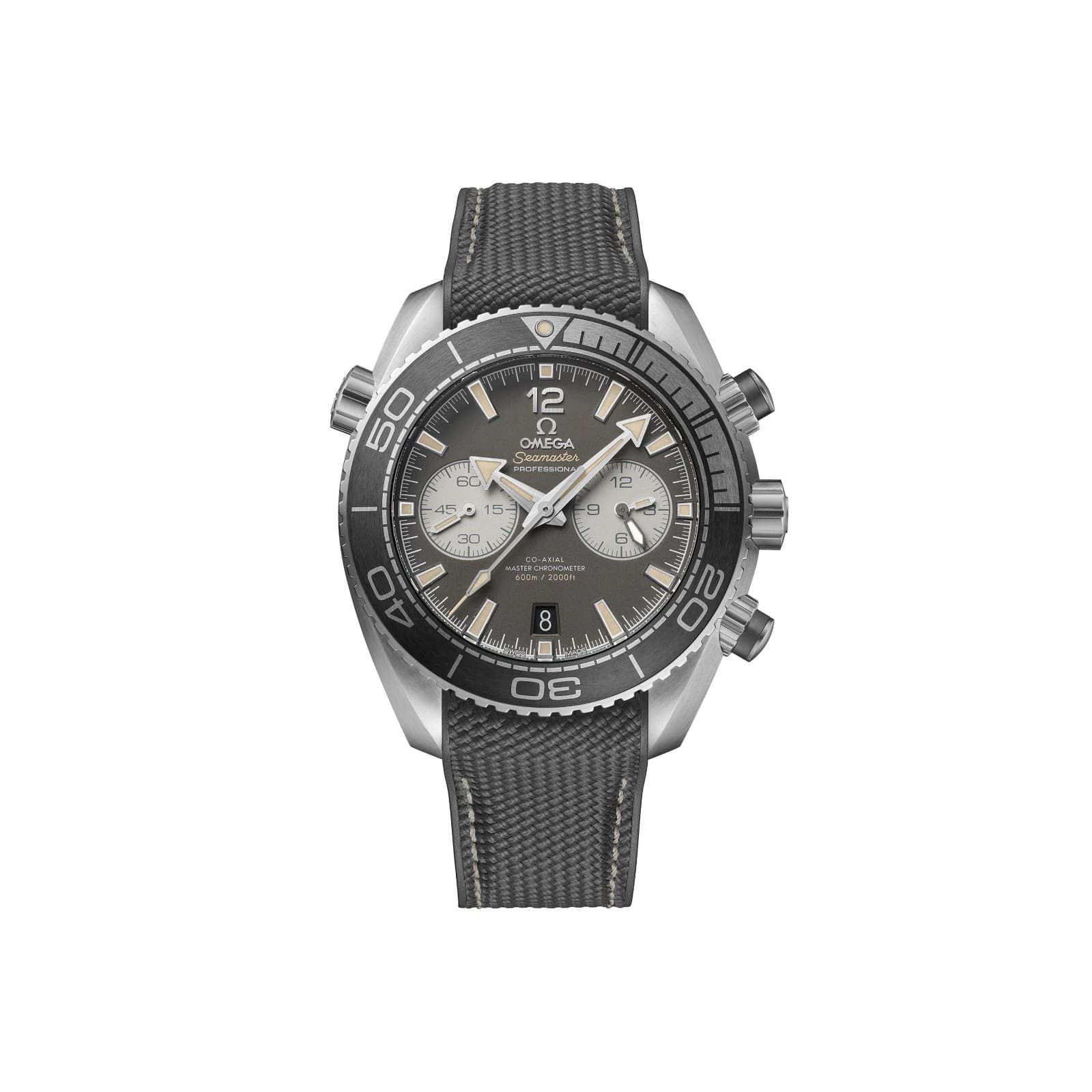 2026 Omega Seamaster Planet Ocean Chronograph 46mm Grey 215.32.46.51.01.004 Auto