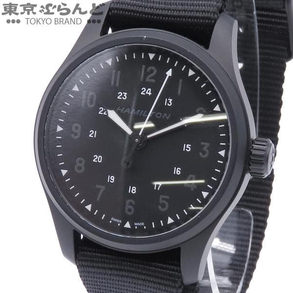 Hamilton Khaki Field N. HOOLYWOOD H89325430 H893250 40mm Black Dial #TBRW439