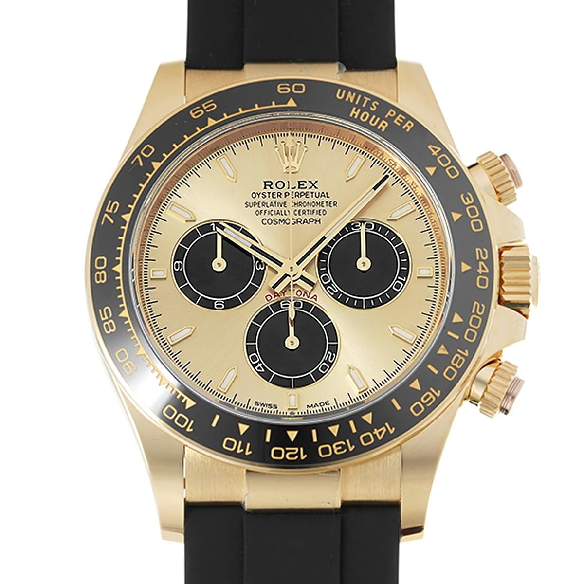 ROLEX Cosmograph Daytona 126518LN Champagne/Bright black WATCH 727465