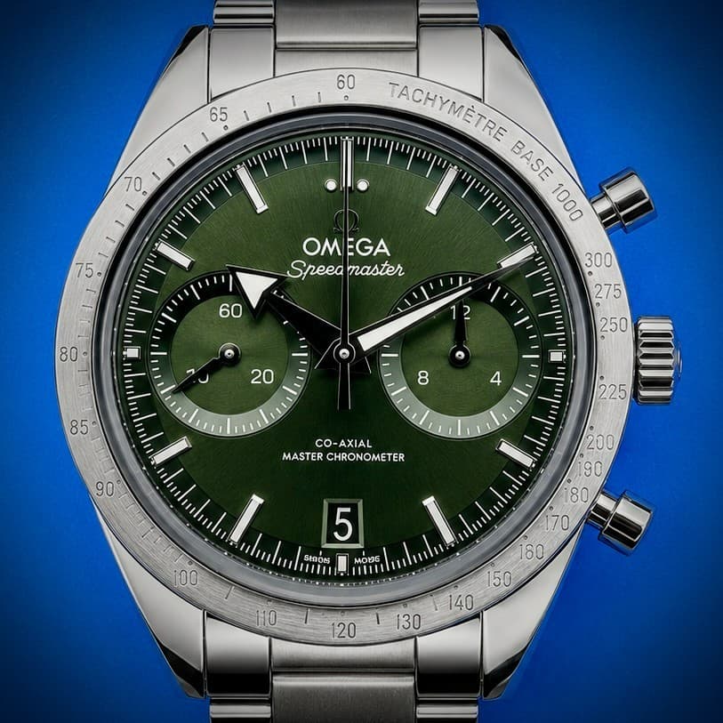 OMEGA Speedmaster ‘57 - Green Dial - 40.5mm - Ref 332.10.41.51.10.001  Full Set