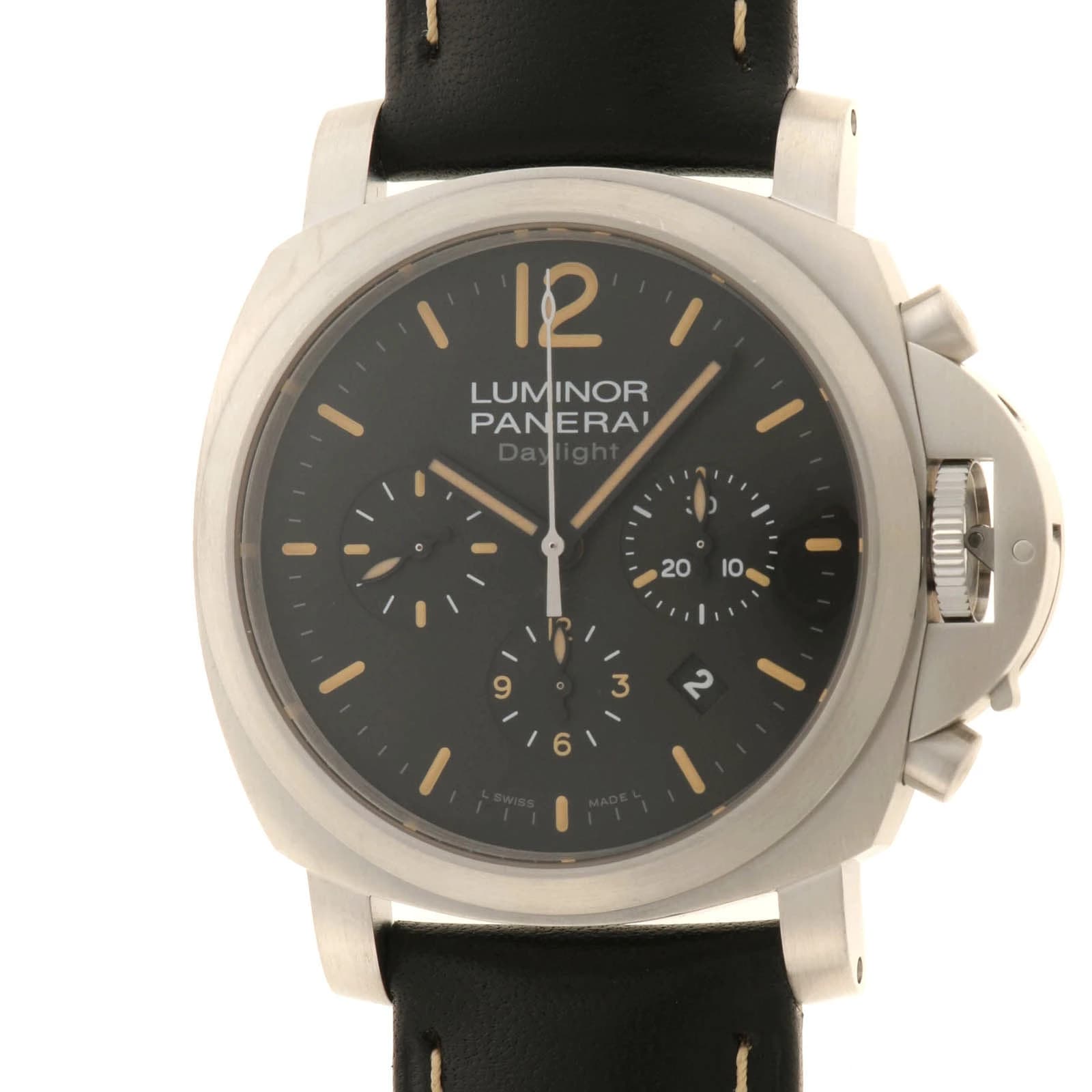 Panerai Luminor Chrono Daylight PAM00356 / OP6815 Stainless Steel 45mm #DW3403