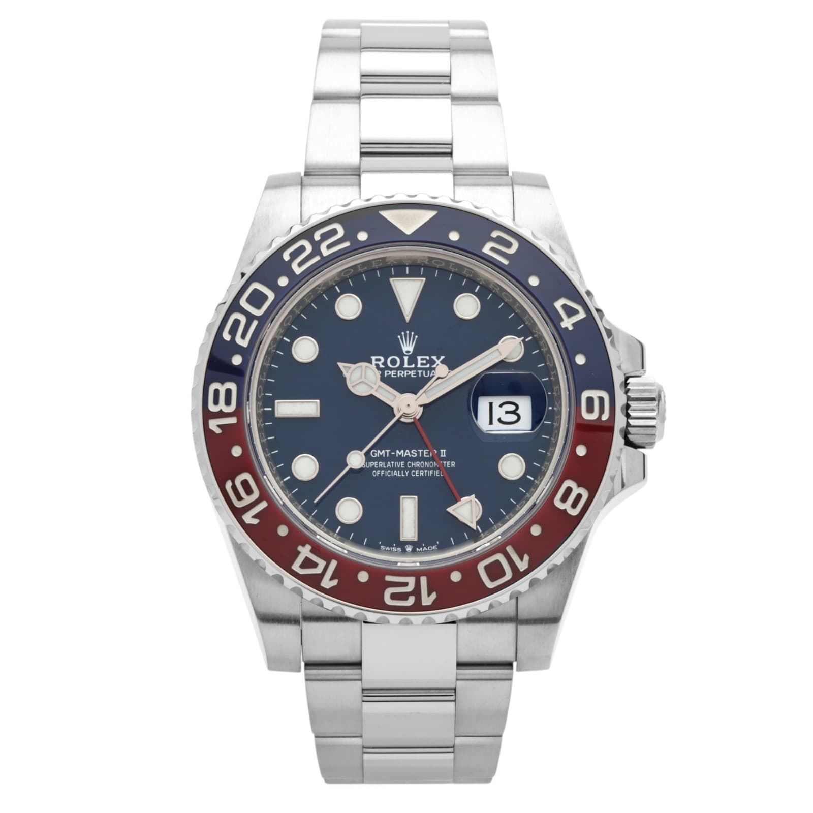 Rolex Gmt Master Ii 126719BLRO Automatic winding Midnight blue/dot