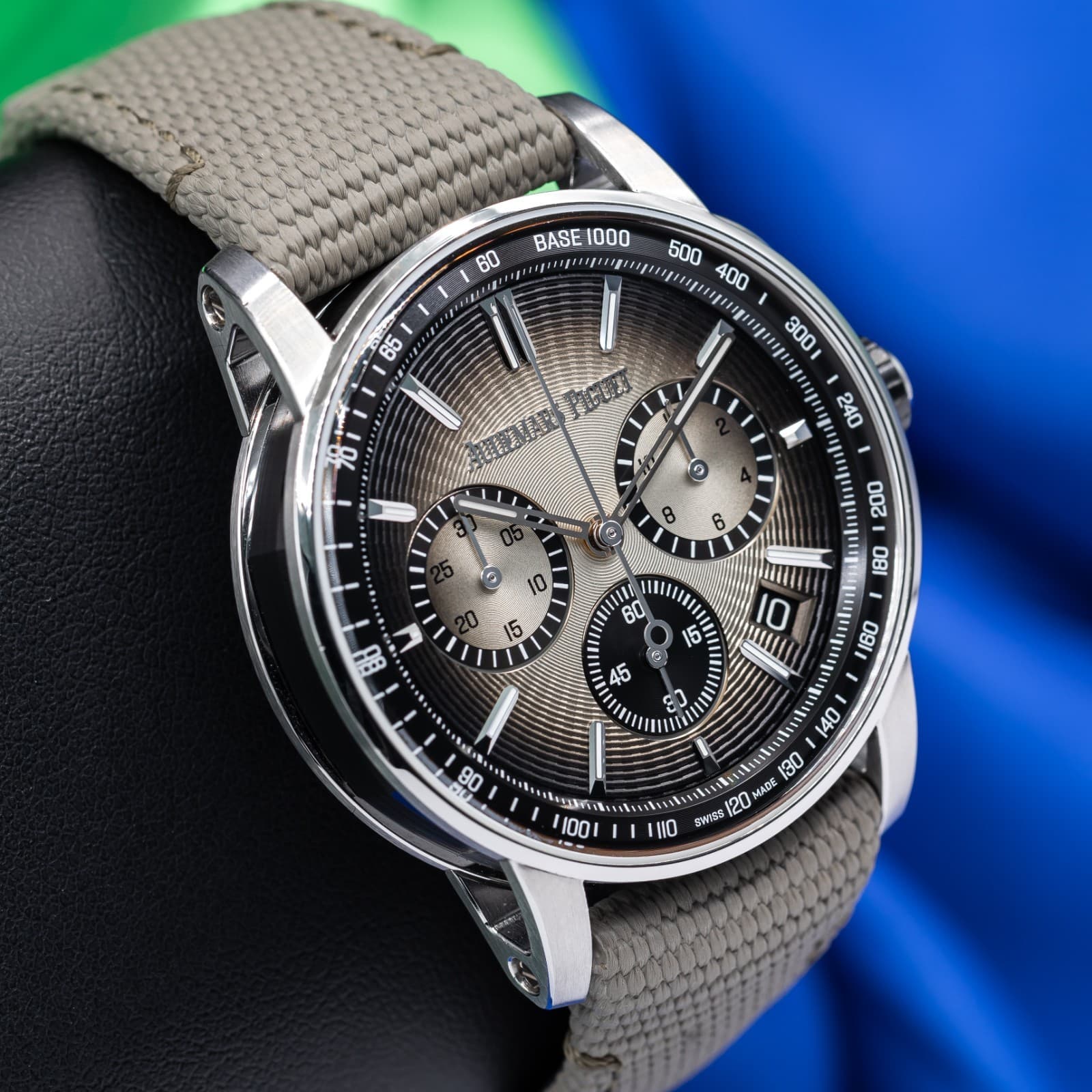 Audemars Piguet Code 11.59 Smoke Dial Chronograph 26393QT Complete & MINT Set