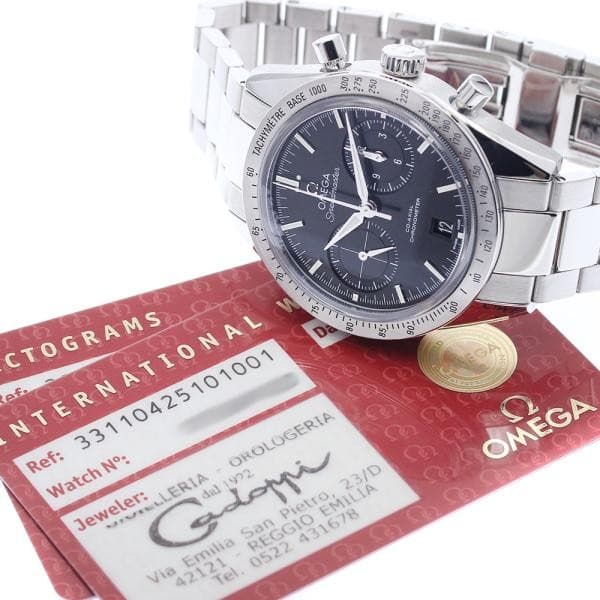 OMEGA SPEEDMASTER '57 CO-AXIAL 331.10.42.51.01.001 42mm SS Black #C23780