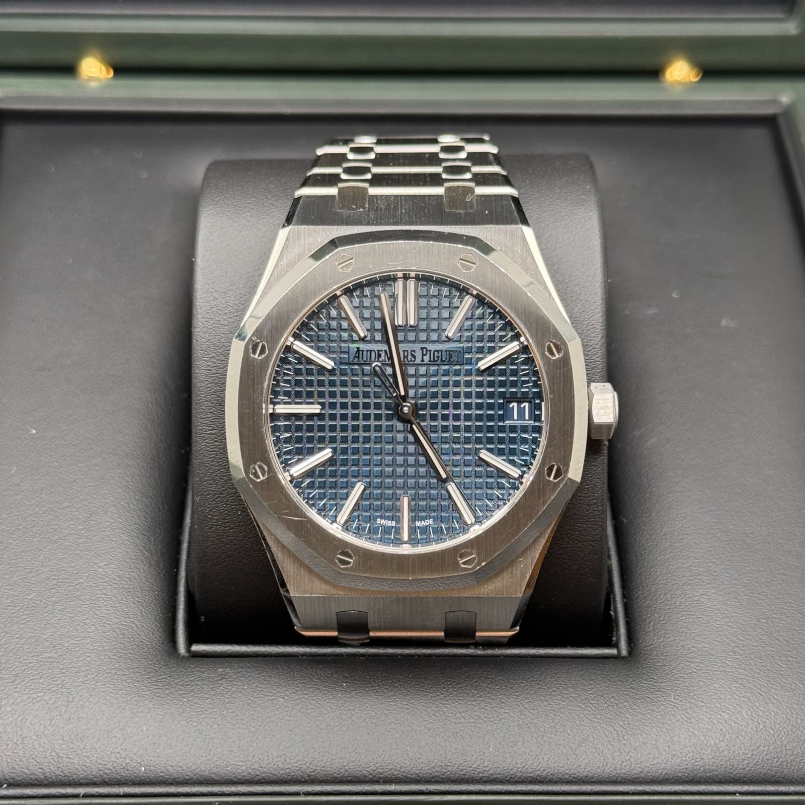Audemars Piguet Royal Oak Selfwinding Blue Dial Stainless Steel Bracelet