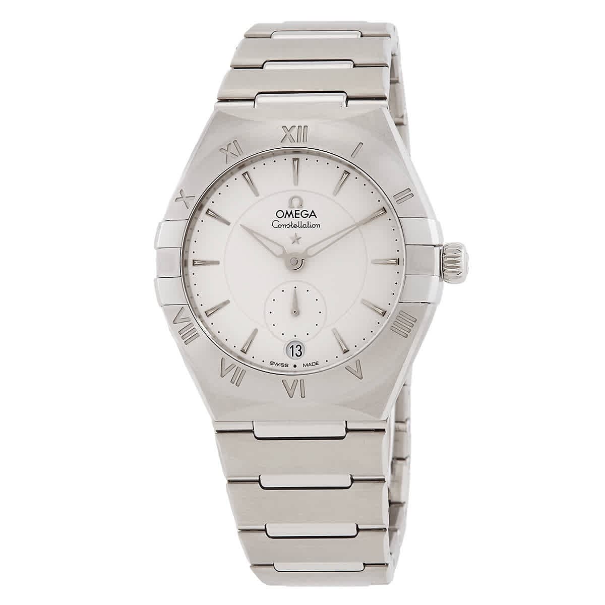 Omega Constellation Automatic Chronometer Silver Dial Ladies Watch