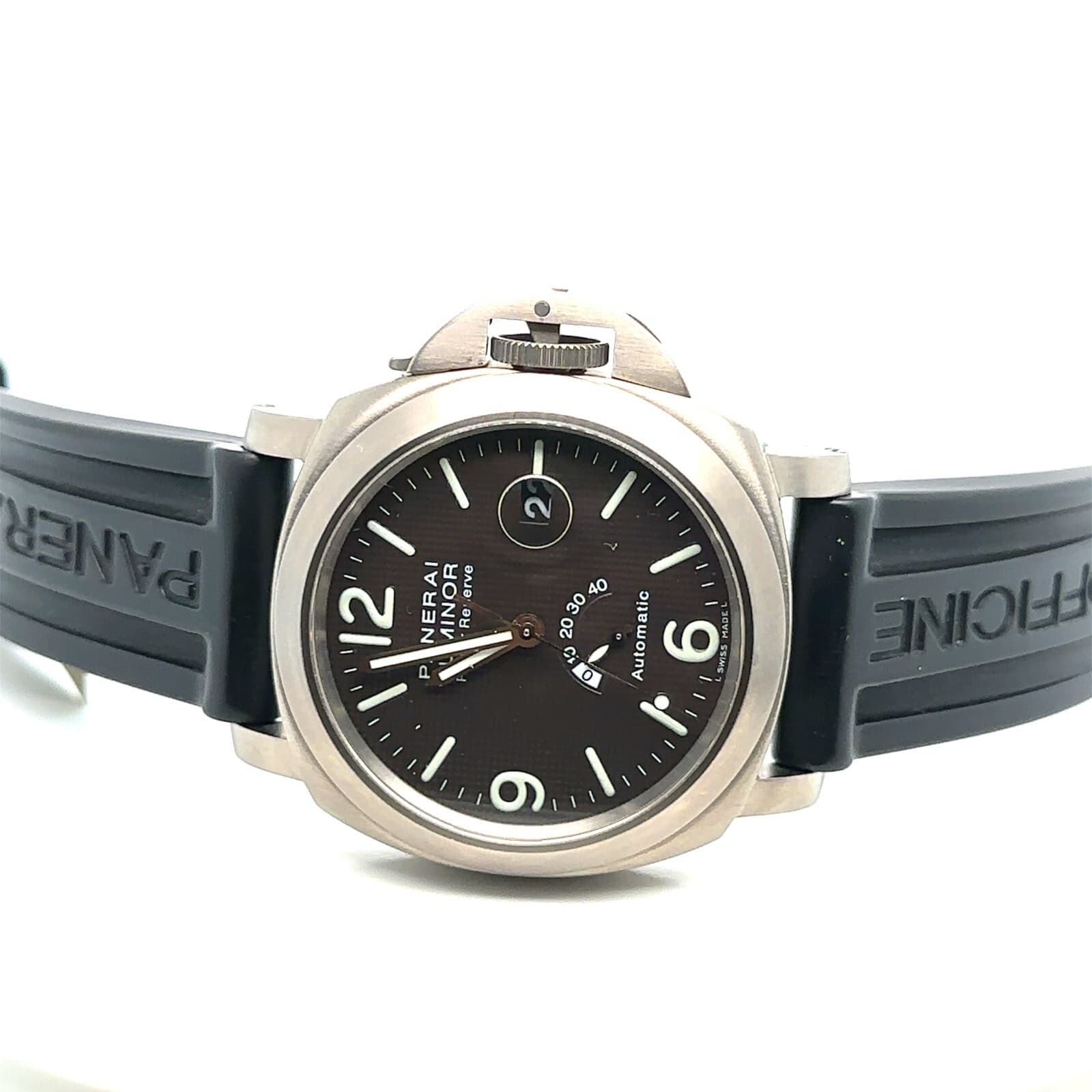 Panerai - PAM00057 Luminor Power Reserve Titanium Pre-Owned Watch - 3969